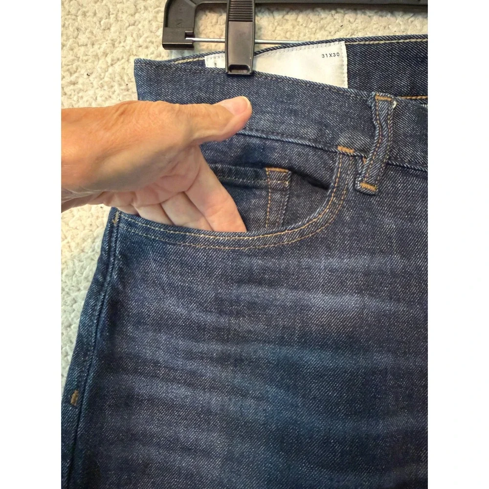 Banana Republic Straight Fit Mens 31x30 Dark Wash‎ Blue Denim Jeans
